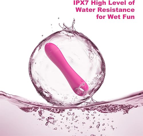 Miniatura 5 de NSBAN - Consolador vibrador de punto G para adultos, mini consoladores vibradores con 10 potentes modos de vibración, vibradores anales de clítoris