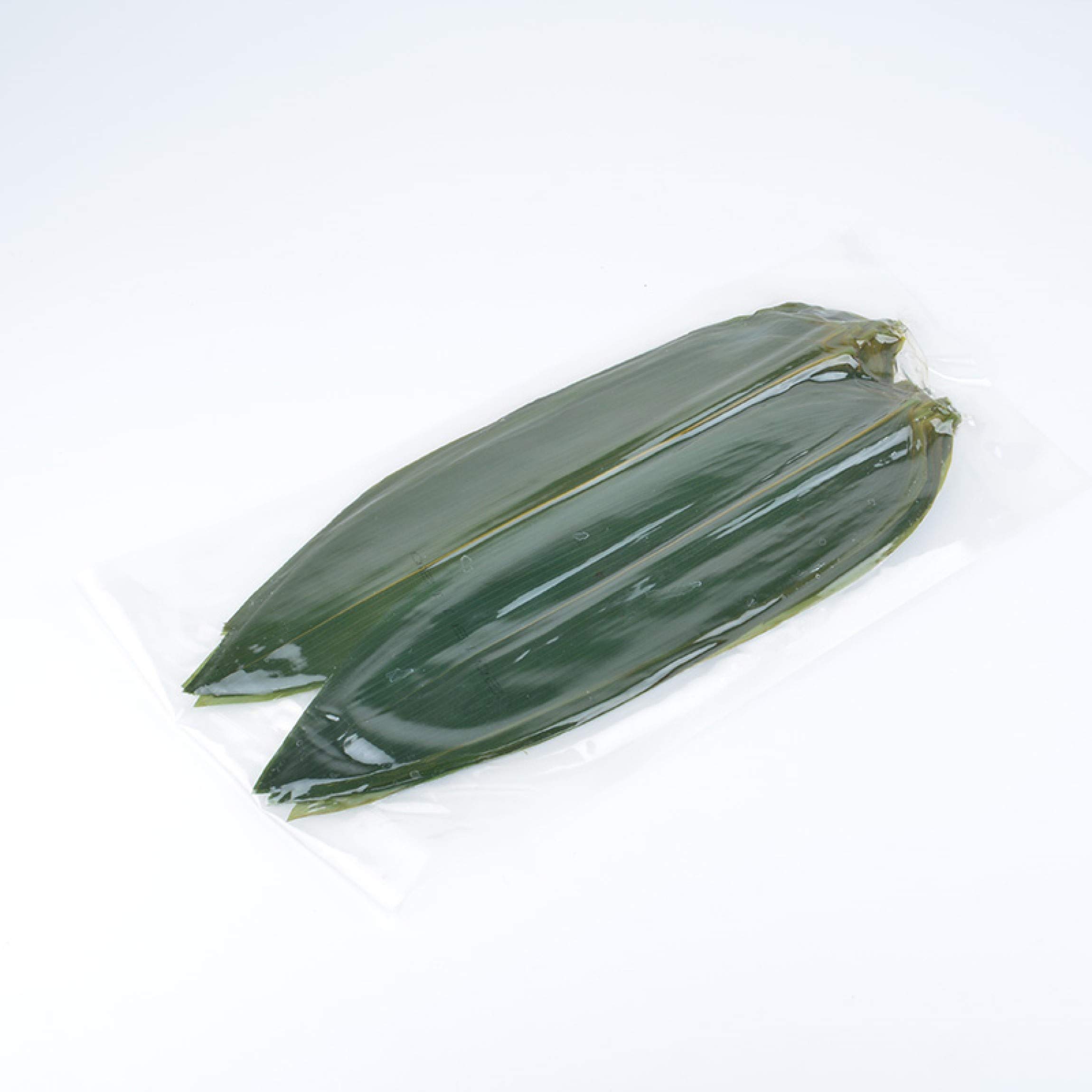 100 pieces of fresh bamboo leaves vacuum packed, decorated with sashimi, Japanese sushi, Japanese cuisine, decorated with zongzi leaves