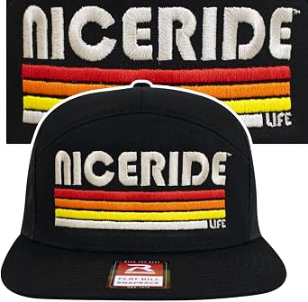Snapback Trigger 7 Panel Trucker Hat Available in Evening Glow