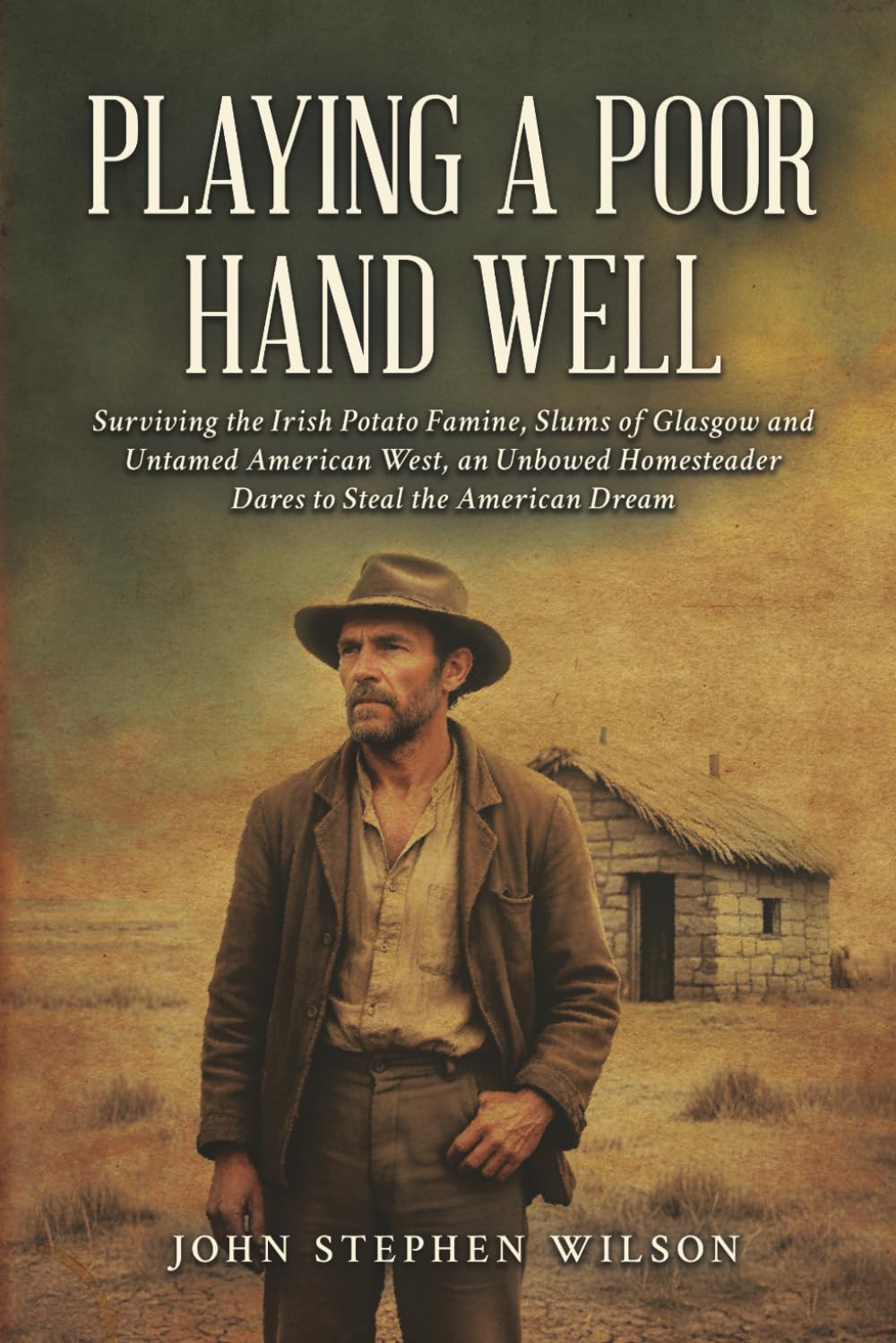 Playing A Poor Hand Well: Surviving the Irish Potato Famine, Slums of Glasgow and Untamed American West, an Unbowed Homesteader Dares to Steal the American Dream      Paperback – March 5, 2026
