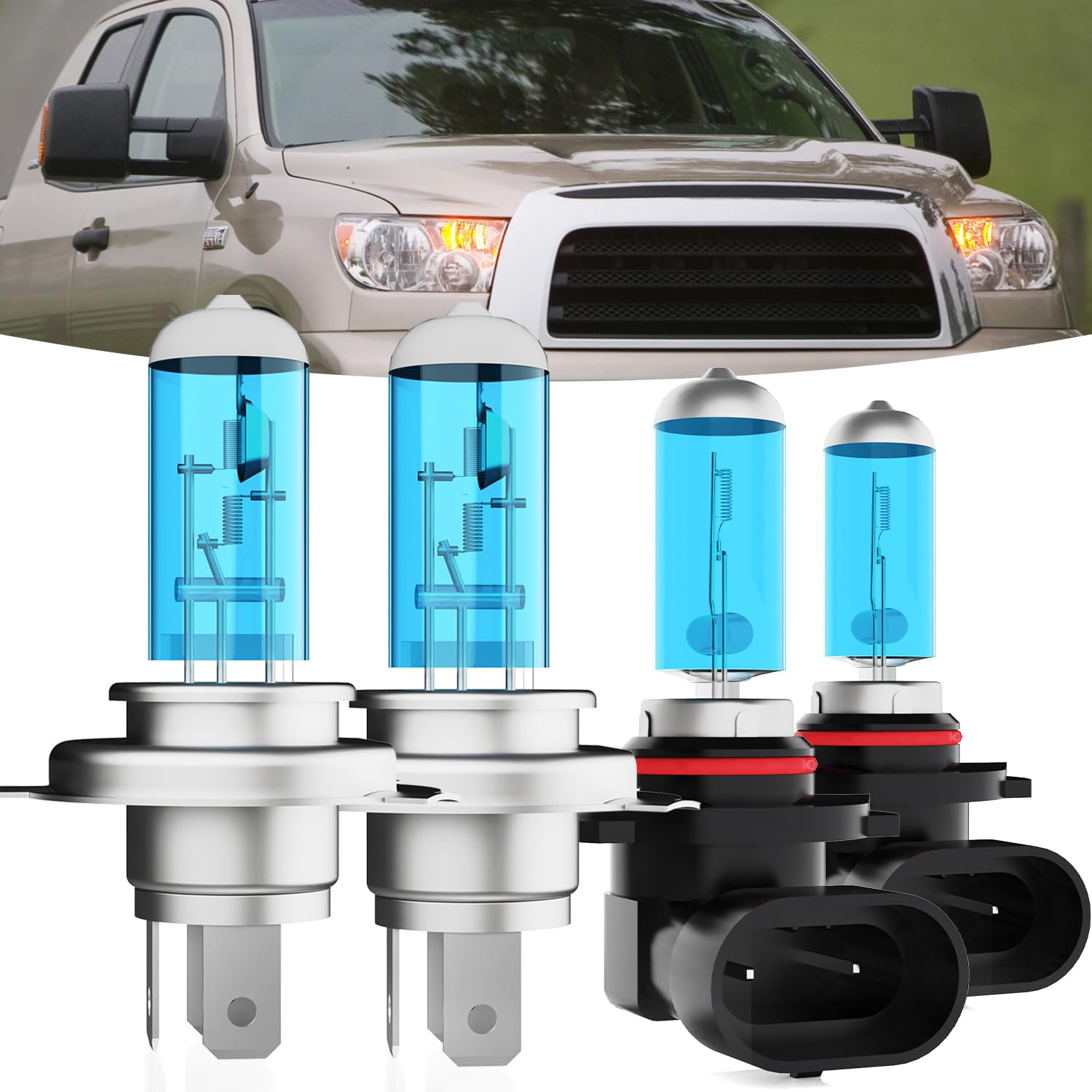 Amazon.com: TTDBDAN Halogen Headlights Fit for Toyota Tundra 2000