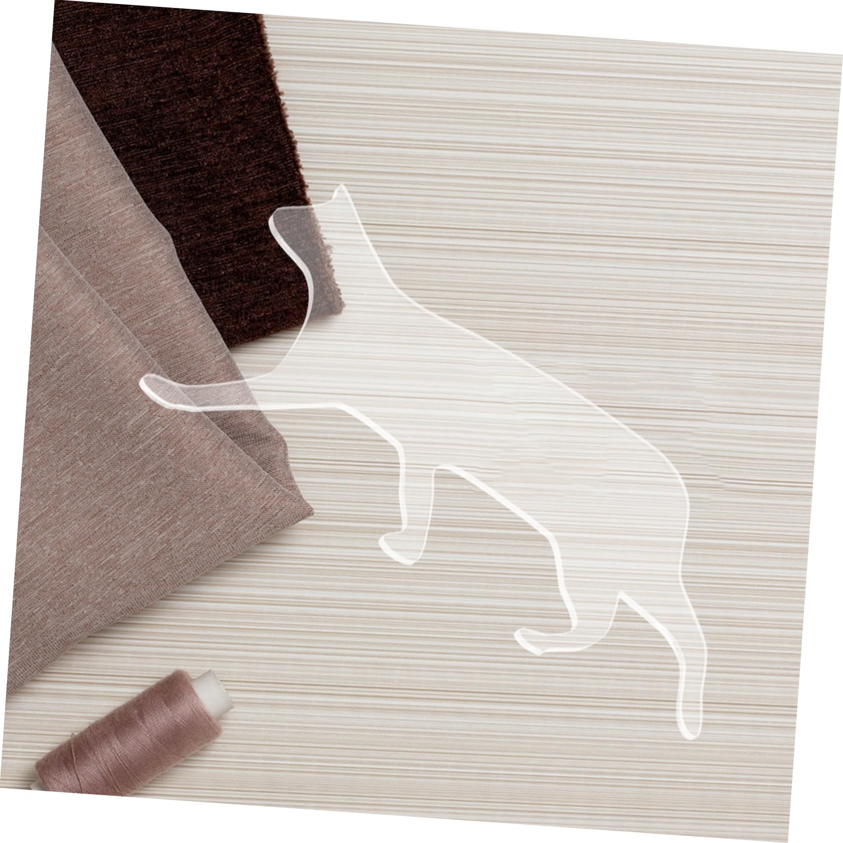 Operitacx 3juegos Plantilla Acrílica Para Acolchado De Regla De Costura Diseño De Gato Herramientas De Manualidades Para Aficionados Al Acolchado Bordadura