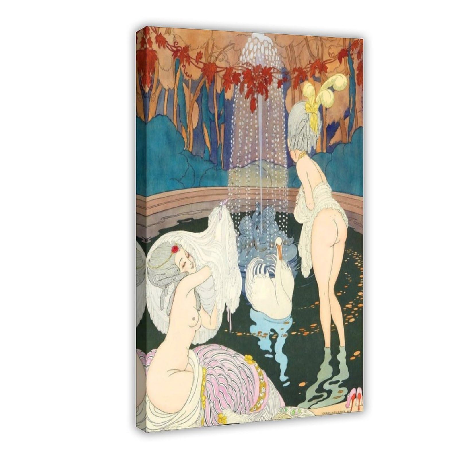 Impression toile The Ladies Gerda Wegener grand format - 8
