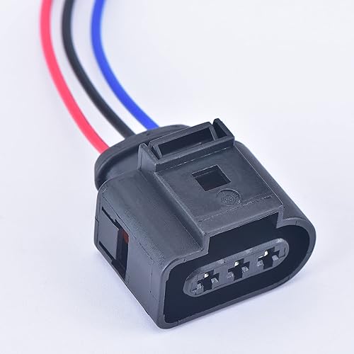 3 Pin 3.5 Series Automotive Sensor Pigtail Plug 1J0973723 Connector case for Audi VW Jetta Golf A3 A4 Q5 Q3 Water Level Sender