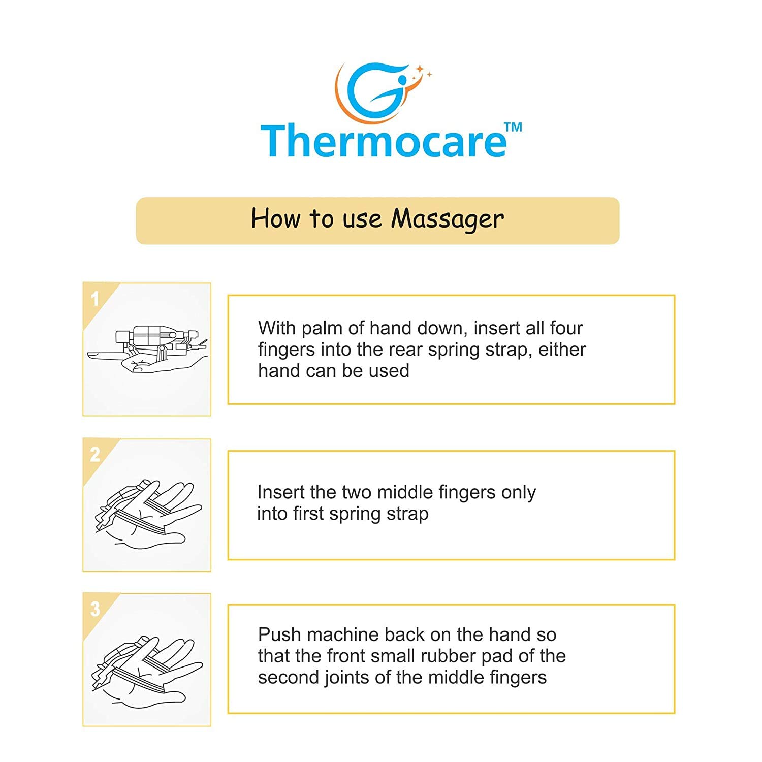 Thermocare Think Relax Powerful Double Speed Built Corded Electric Full Body Massager, Silver Thermocare Think Relax Powerful Double Speed Built Corded Electric Full Body Massager, Silver