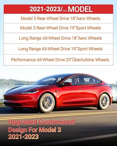 Miniatura 2 de BASENOR Tesla Model 3 - Tapete de carga TPE para maletero, tapete trasero para todo tipo de clima, antideslizante, impermeable, para maletero 2021