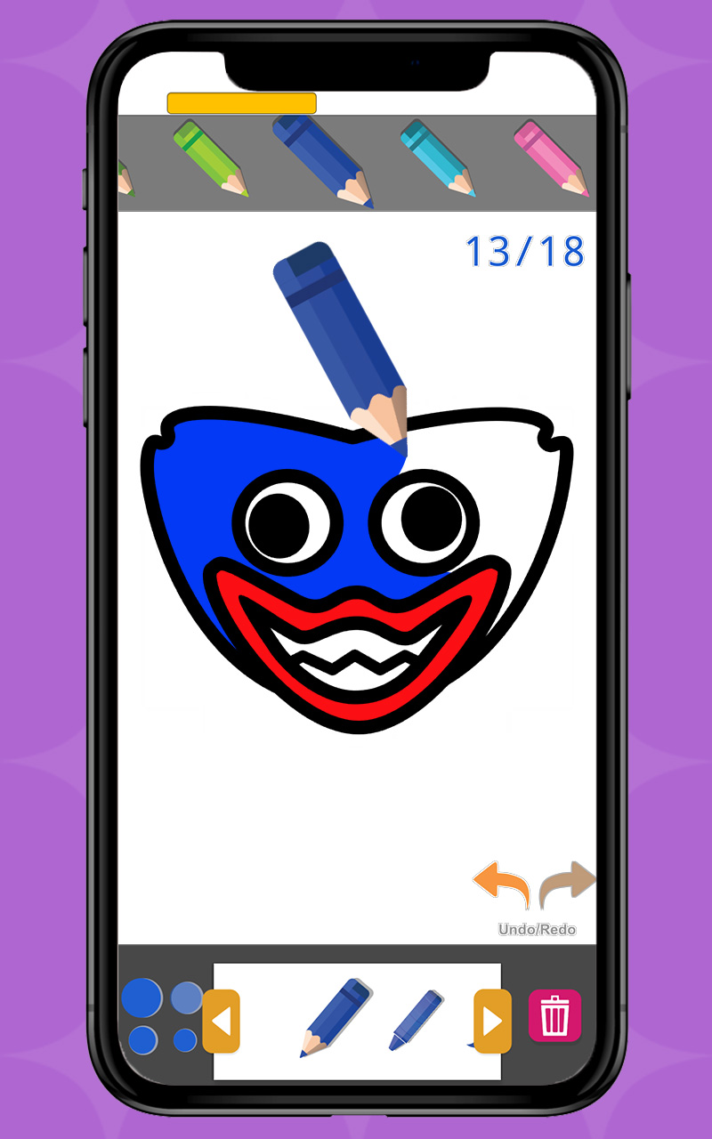 Rainbow Friends Coloring Pages Master - Drawing Art Monster Painting