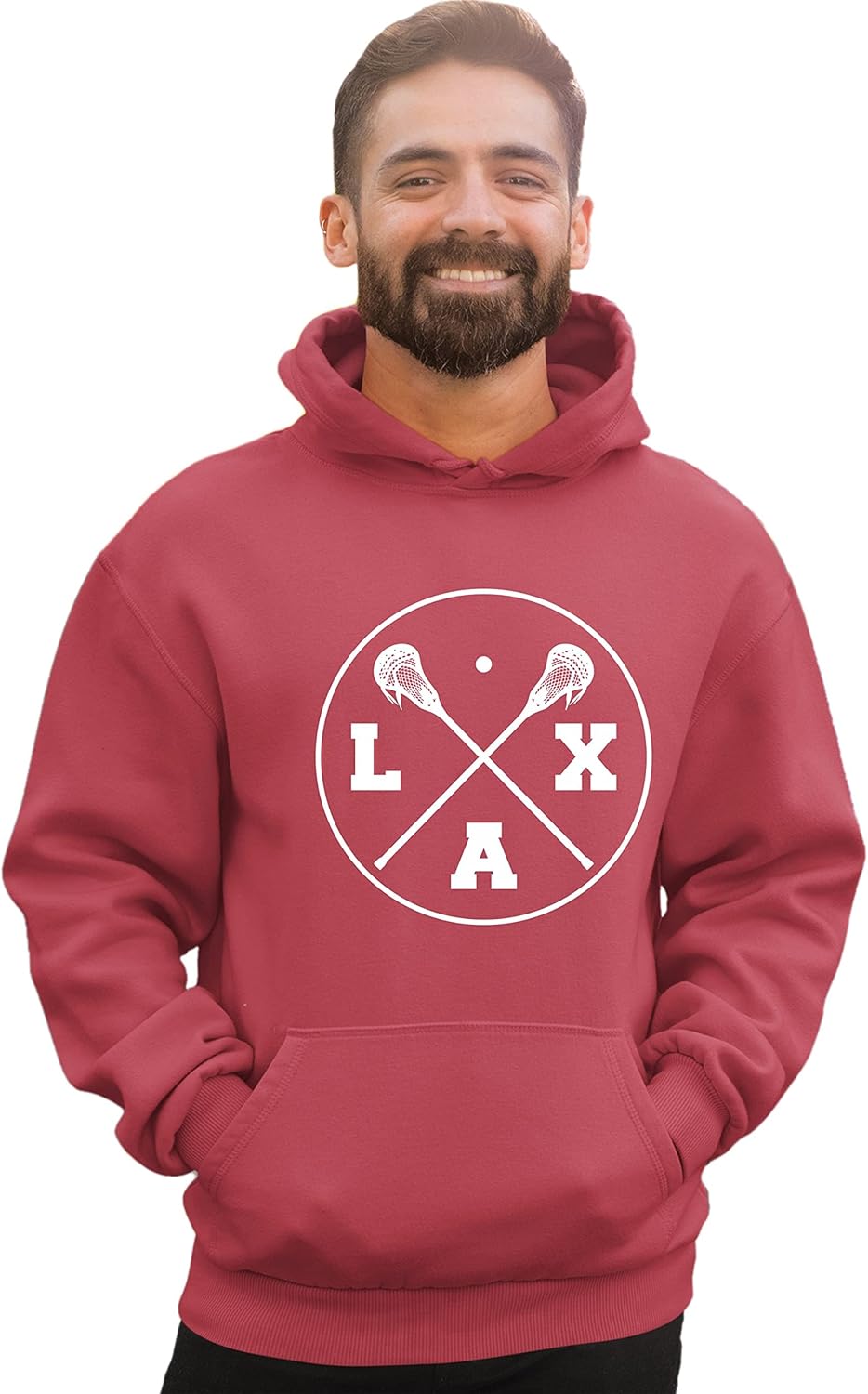 Go All Out LAX Lacrosse Sticks Mens Women Youth Sweatshirt Hoodie