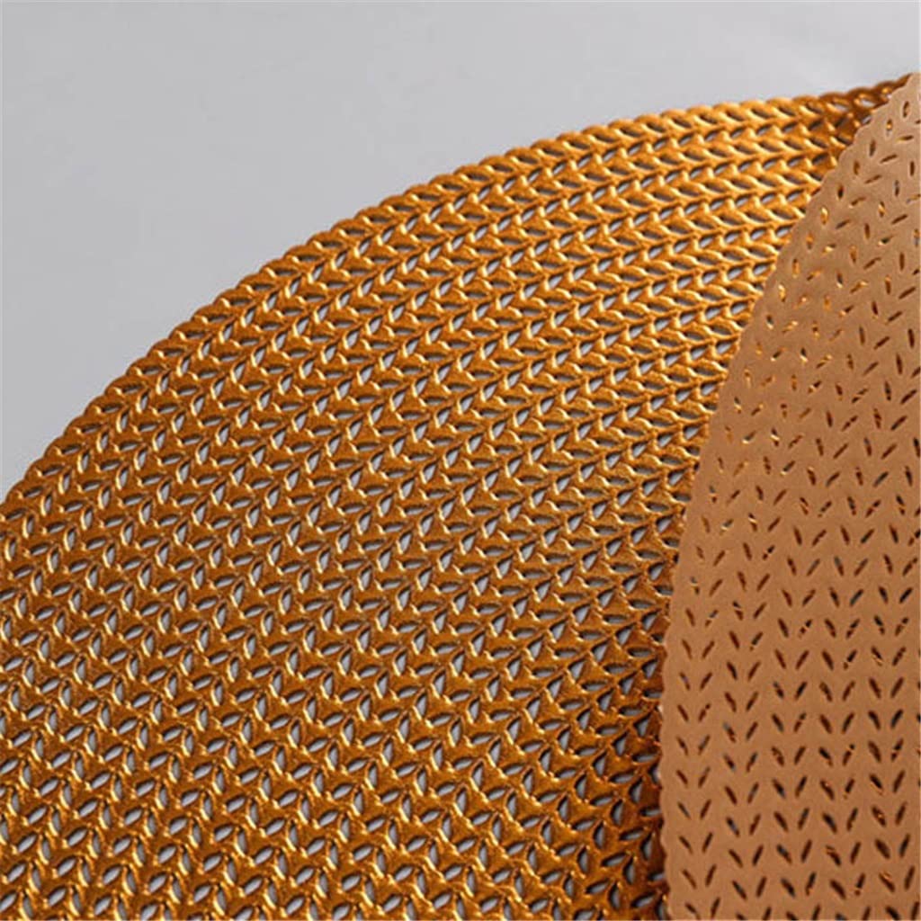 4 pièces/Ensemble napperon Rond Tapis de Table à Manger napperons de café Bol sous-Verres Pad Tasse Tapis Table (Couleur : A) HGCHH