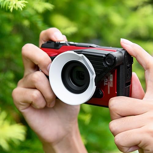 Miniatura 15 de JJC Anillo guía de luz LED para Olympus TG-7 TG-6 TG-5 TG-4 TG-3 TG-2 TG-1, reemplazo de guía de luz LG-1, luz de anillo de guía macro para Olympus