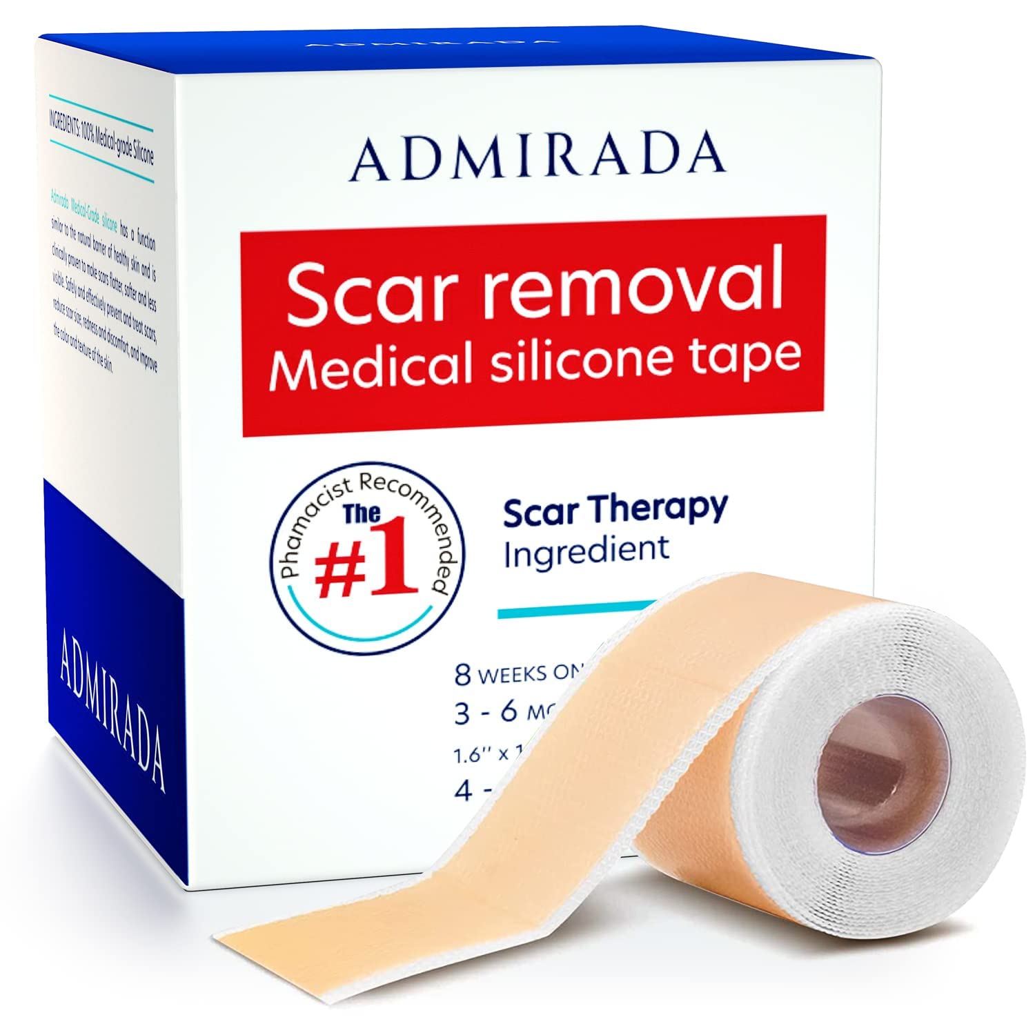 Advanced Silicone Scar Tap, Effectively Scar Sheet, Scar