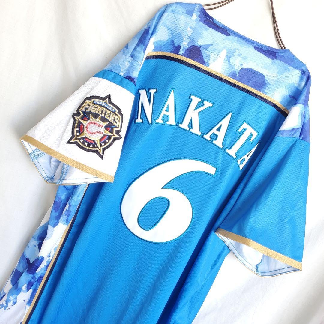 Amazon.co.jp: 北海道日本ハムファイターズ 中田翔 青 模様 