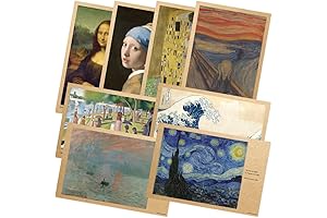 Quarterhouse Famous Artist Posters for K-12 Art Education and Appreciation