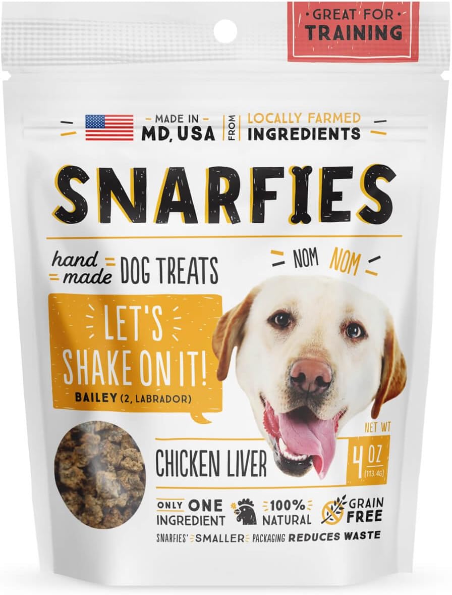 Snarfies Roasted and Dehydrated Chicken Liver Dog Treat