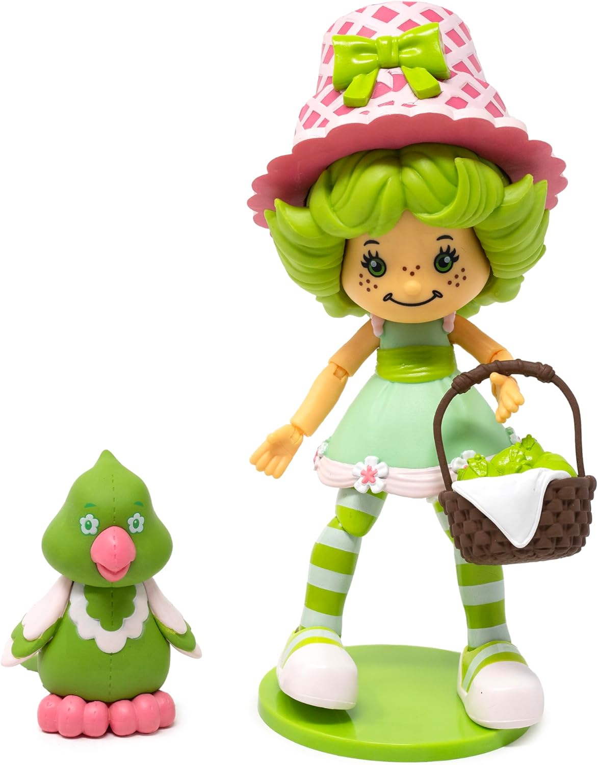 Boss Fight Studio Strawberry Shortcake Deluxe Lime Chiffon Collectible Action Figure – Highly Articulated Fruity Scented Figurine with Accessories, Interchangeable Parts, & Stand – 1:12