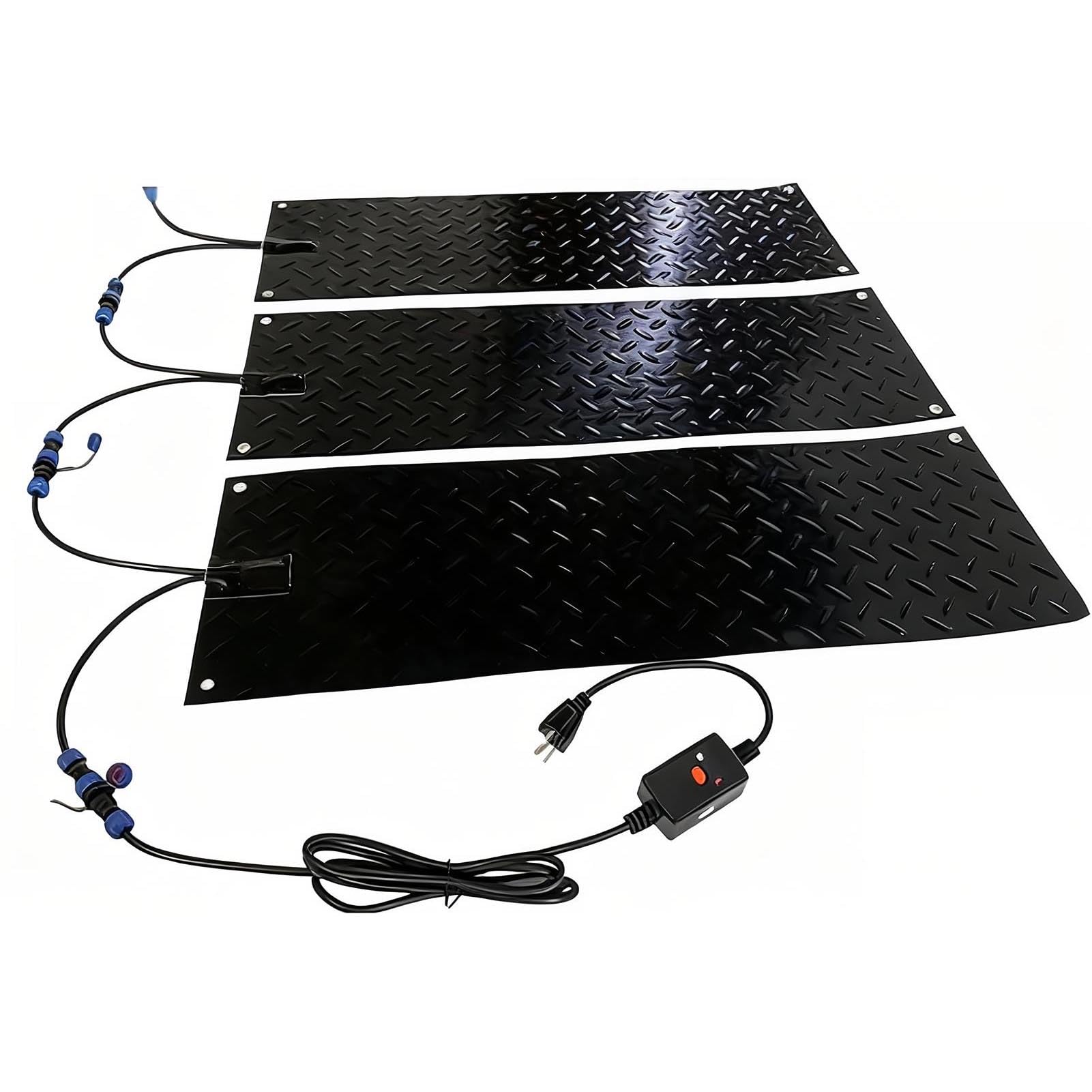 Tapis chauffant électrique pour une allée sans neige et un hiver serein