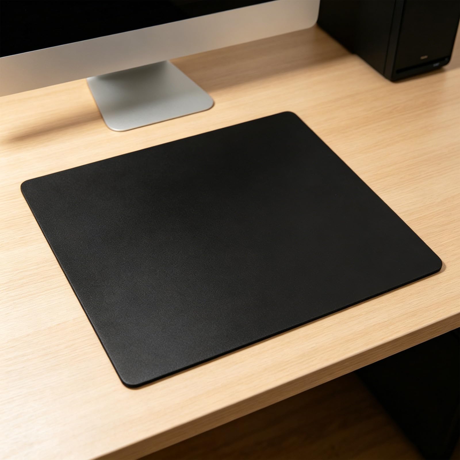 Glass Gaming Mouse Pad Antypoślizgowa Wodoodporna Z Uszlachetnioną Powierzchnią dla Precyzyjnego Sterowania Kompatybilna z Komputerem Laptopem Sportem