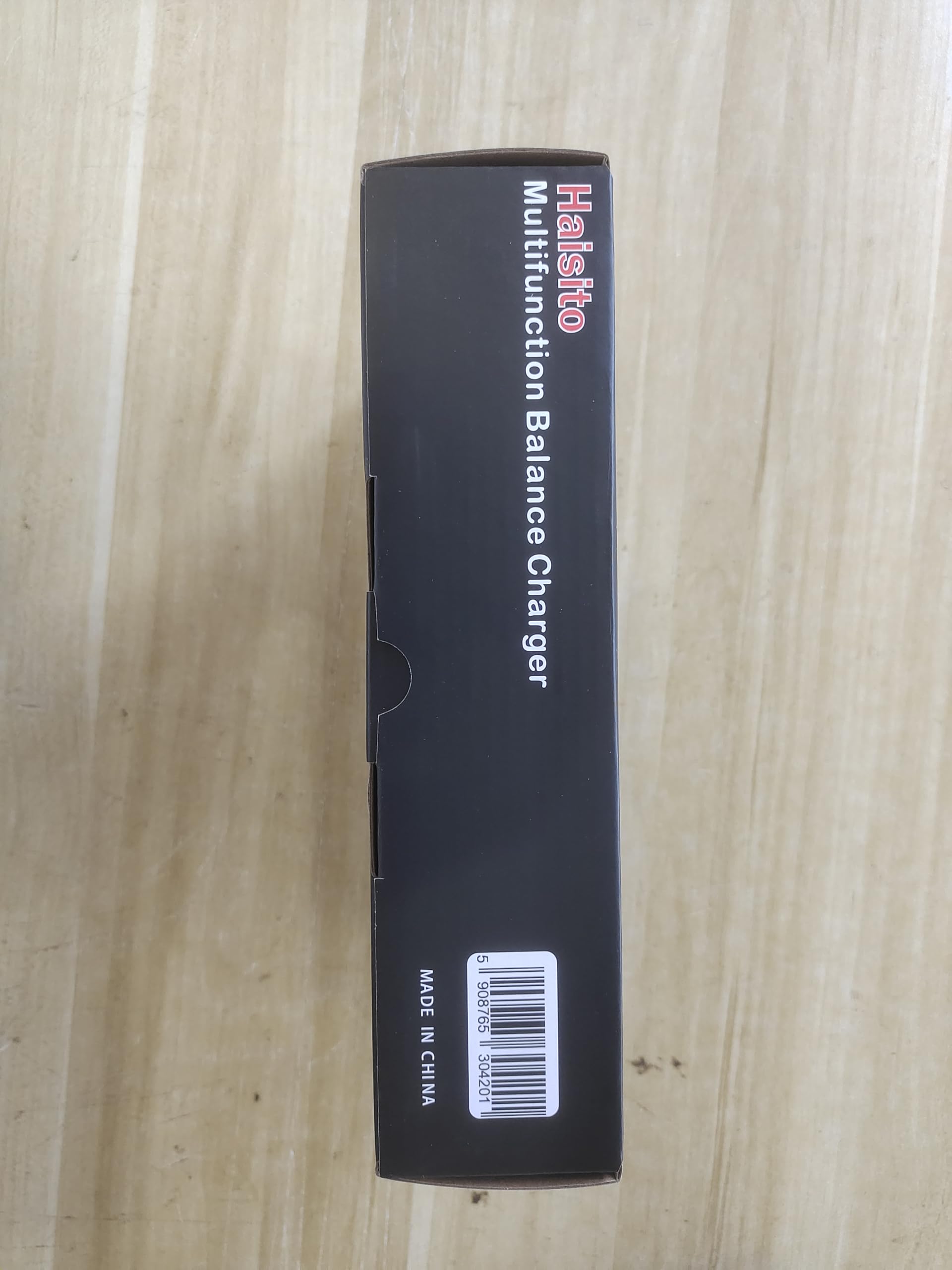 Haisito Caricabatterie e Scaricatore 80W 6A per LiPo/Li-Ion/Life (1-6S), NiMH/NiCd (1-15S) - Bilancia per Batteria RC Hobby Con Alimentatore CA