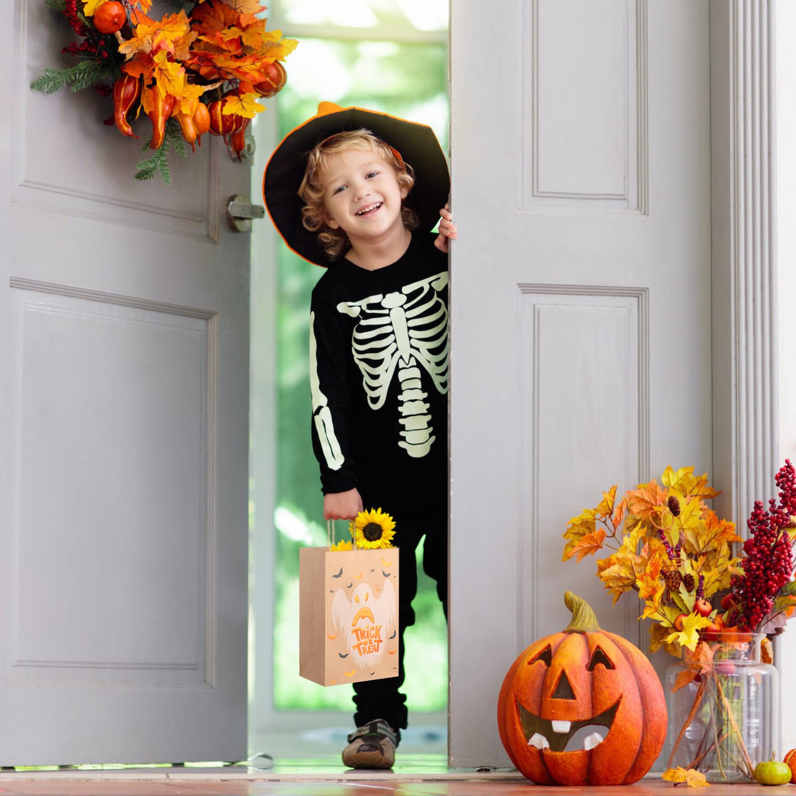 Amazon.com: Yexiya 24 Pcs Treat Bags Bulk Paper Party Favors Goody