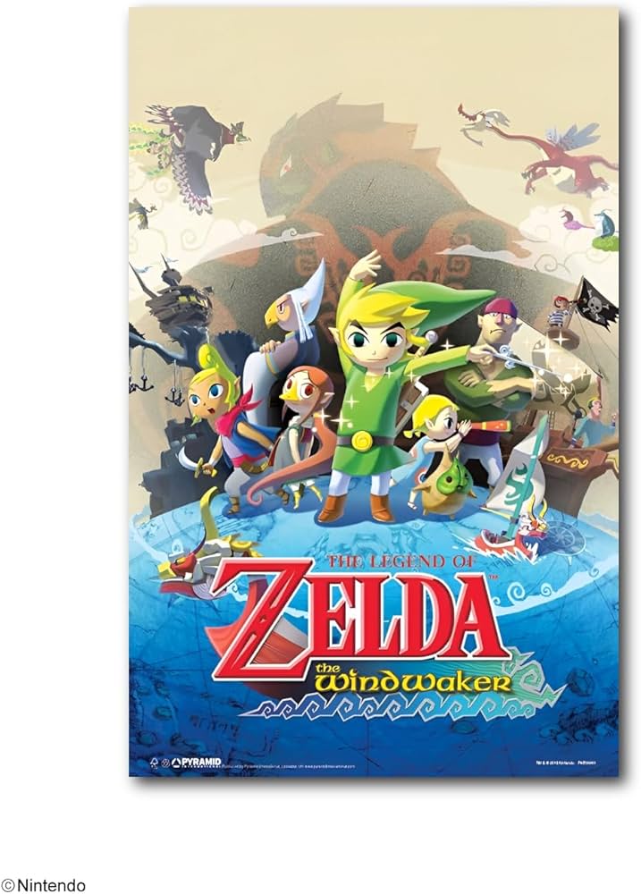 Amazon.co.jp: ピラミッドアメリカ ゼルダのポスター - ゼルダの伝説