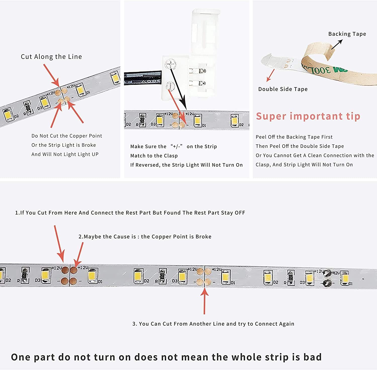 SENSKY Cabinet Lighting Kit Flexible LED Strip Lights Kit with Cabinet Sensor Switch for Gun Safe Cabinet Closet Pantry Wardrobe Lighting (6M)
