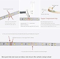 Vista 7 de SENSKY Kit de iluminación para gabinete, kit de tiras de luces LED flexibles con interruptor de sensor de gabinete para pistola segura