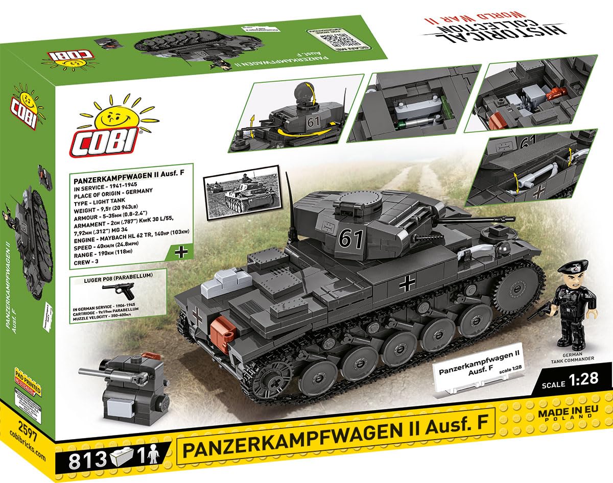 COBI Carri armati II AUSF. | Carri armati a tema 1:28#2597