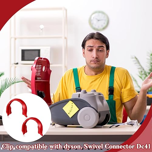 Miniatura 6 de Conector de clip giratorio C Abrazadera giratoria al vacío, conector de clip Dc41, piezas de clip de repuesto al vacío, extensión de vacío, clips C,