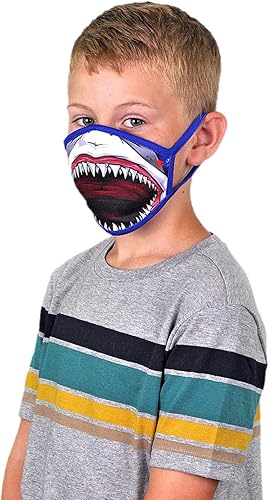 Miniatura 2 de Máscara facial Wild Republic Wild Smiles, máscara facial reutilizable, lavable, máscara de medio rostro