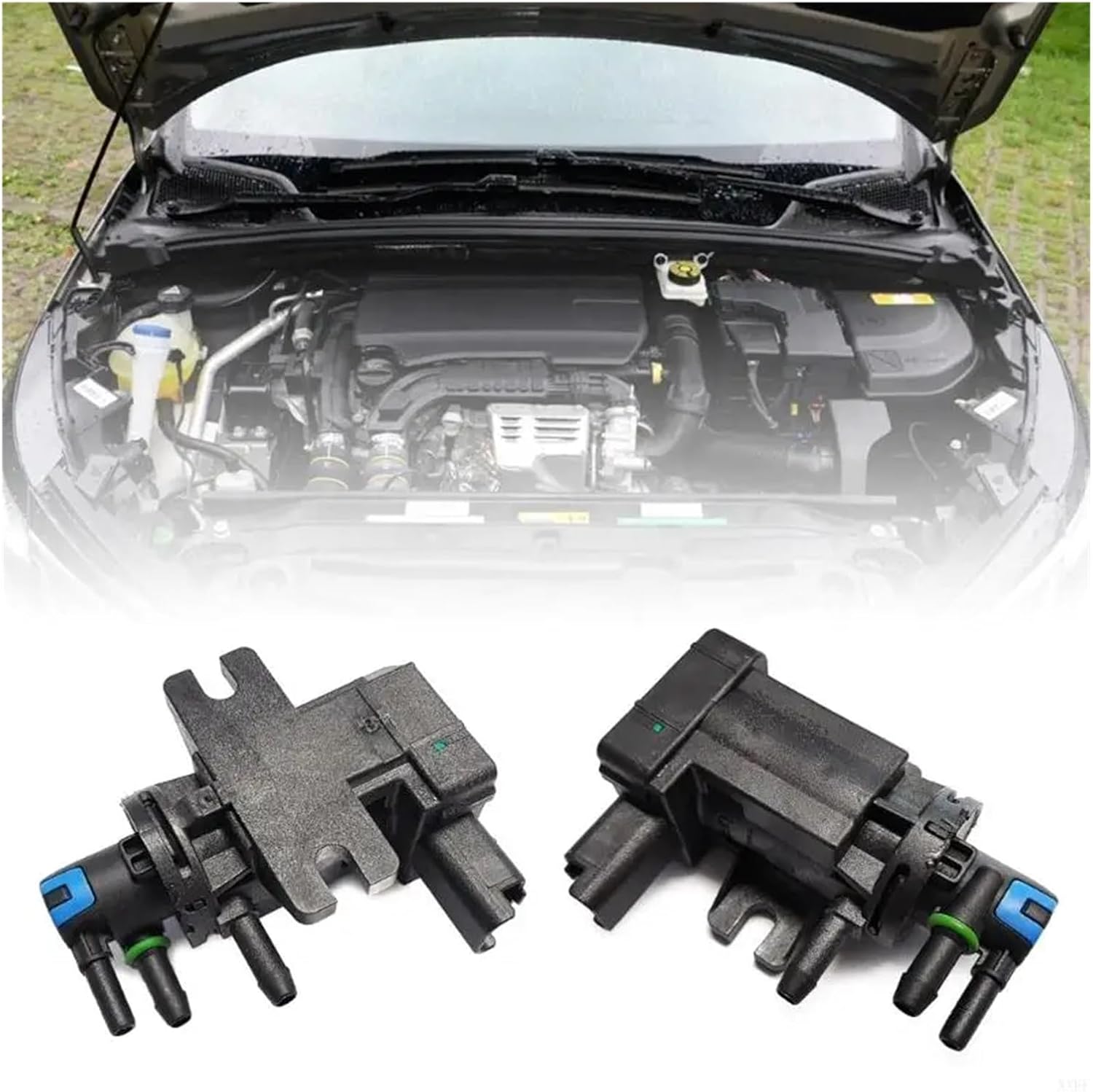 Turbo Pressure Solenoid Valve Compatible With Peugeot 1.6 2.0 Auto Accessories Replacement Part 9674084680 9801887680 1618QH