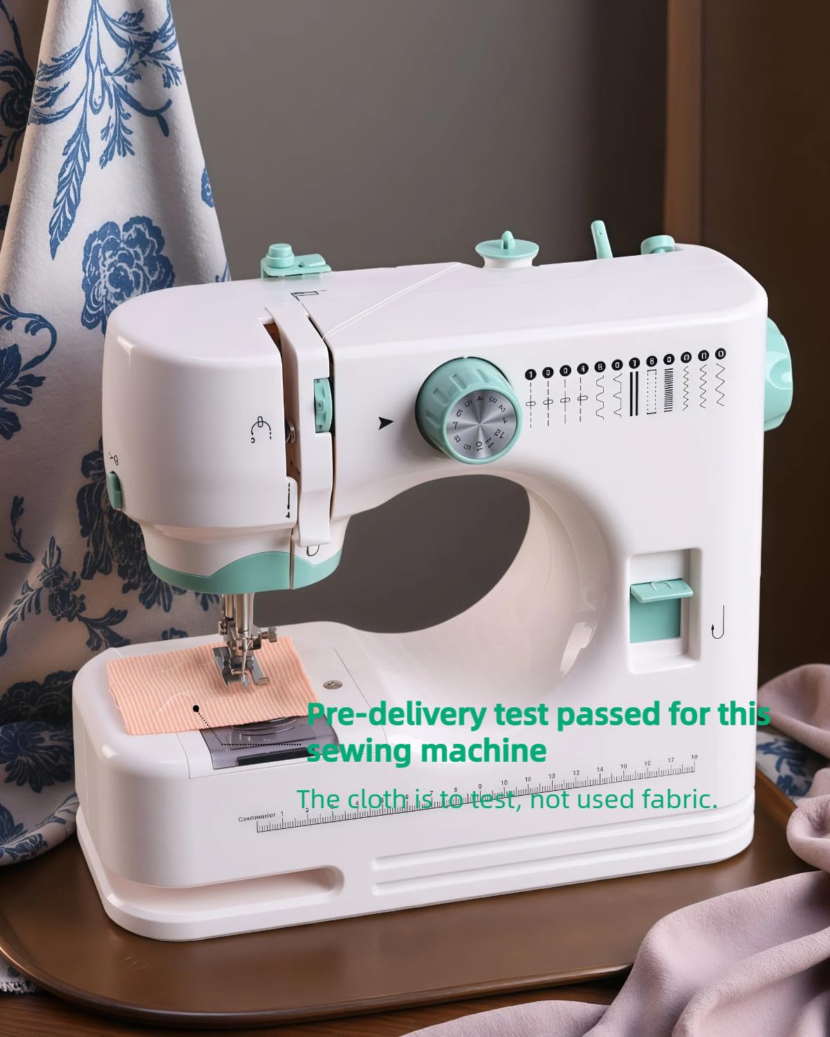 Sewing Machine for Beginners -12 Built-in Stitches|42 PCS Accessory Kit,Foot pedal, Low/High-Speed,Portable Mini Sewing Machine for Home DIY,Quick Fix