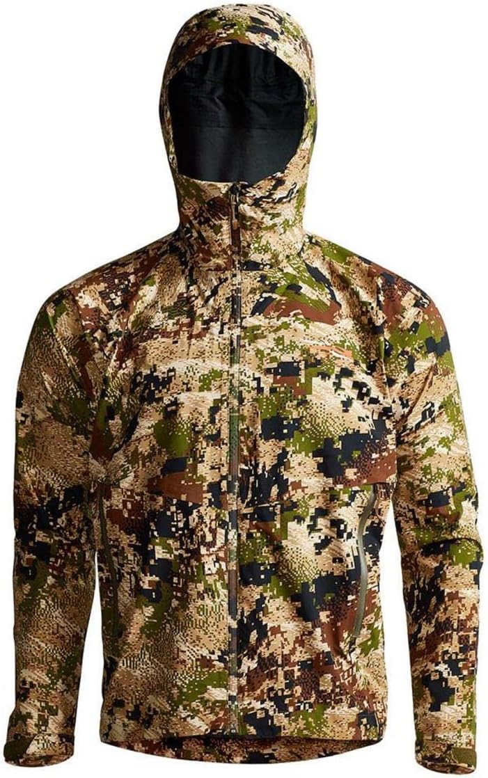 SITKA Dew Point Hooded Jacket - Lightweight and Waterproof Hunting Mens Jacket