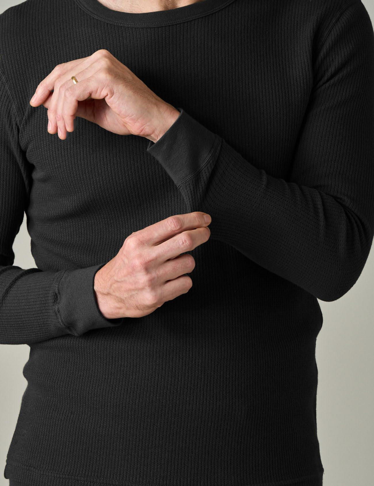 LAPASA Biancheria Intima Termica a Maglia Waffle da Uomo – Set con Maglia Termica e Pantaloni o Maglia Singola (Warm/Extra Warm) M60