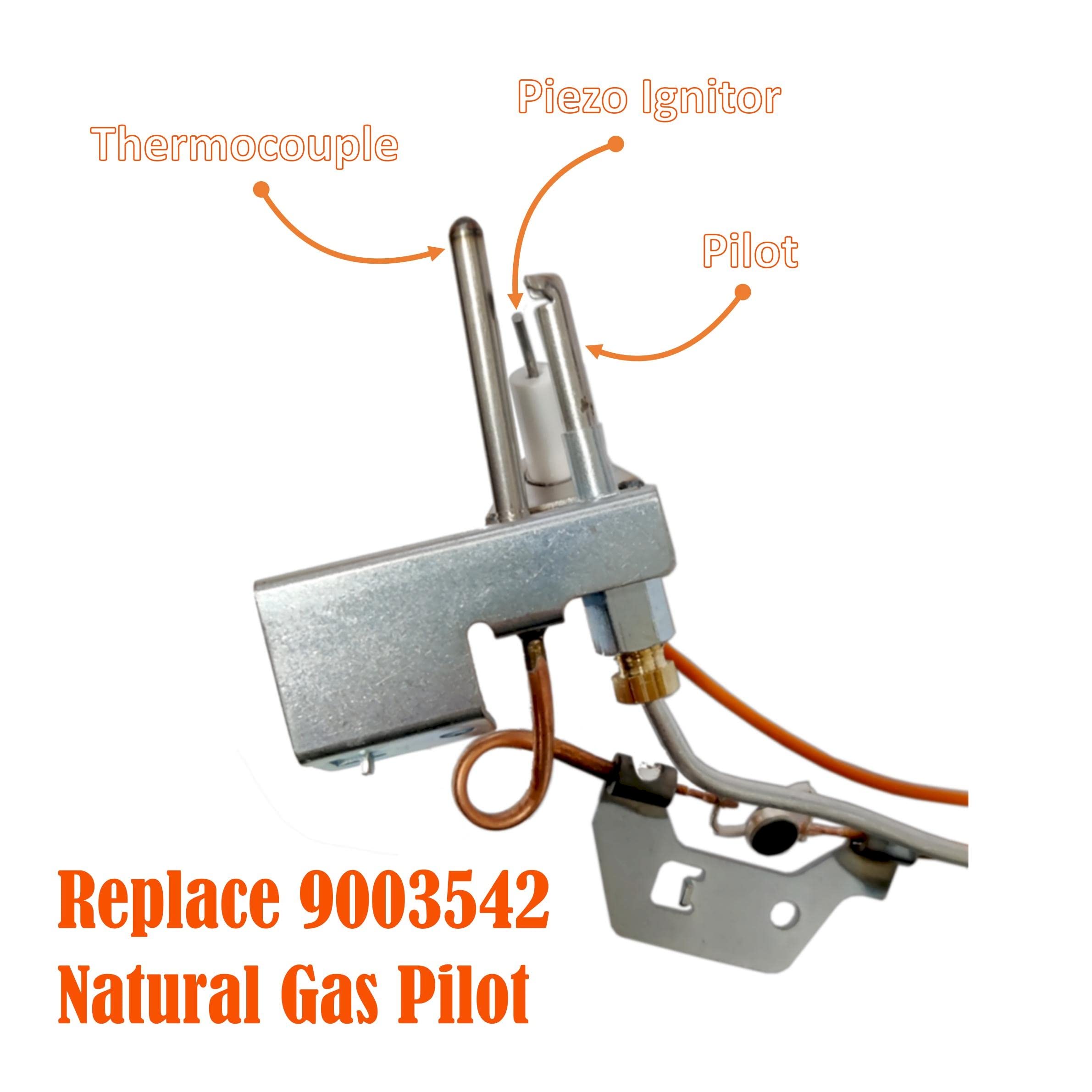Water Heater Natural Gas Pilot Assembly Replaces 9003542,100109295,  9003542005,Compatible with Reliance, A.O.Smith, Kenmore, State GS and GSX  Natural Gas Water Heater : Patio, Lawn u0026 Garden - Amazon.com
