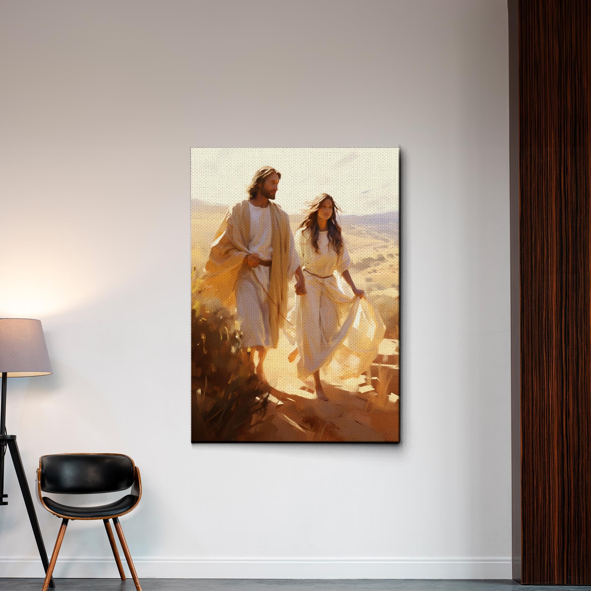 Amazon.com: Jesus, Savior, Pilot Me Jesus Christ Walking With Girl