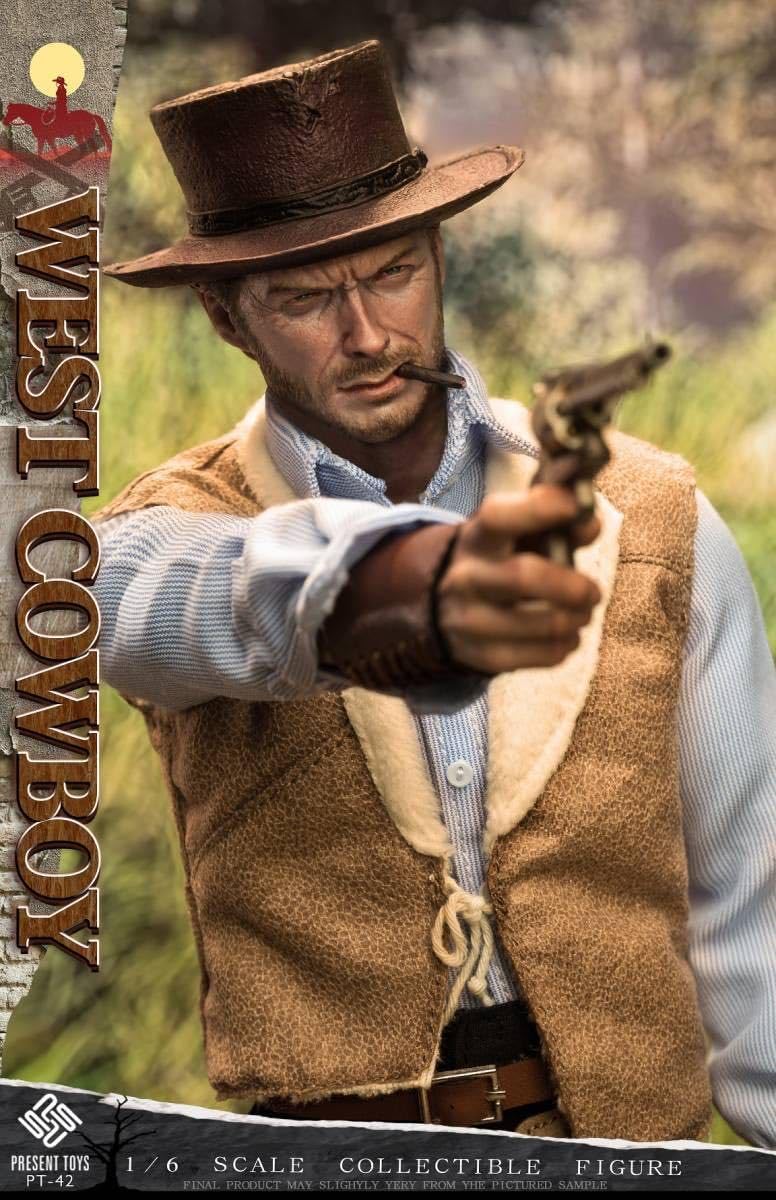 Amazon.co.jp: PRESENT TOYS 1/6 West Cowboy PT-SP42 Unopened Figure