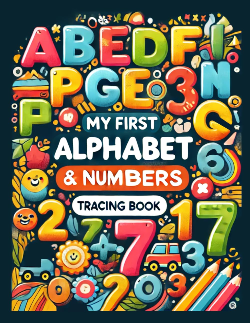MY FIRST ALPHABET & NUMBERS: Tracing Book (EDUCATIONAL BOOKS)