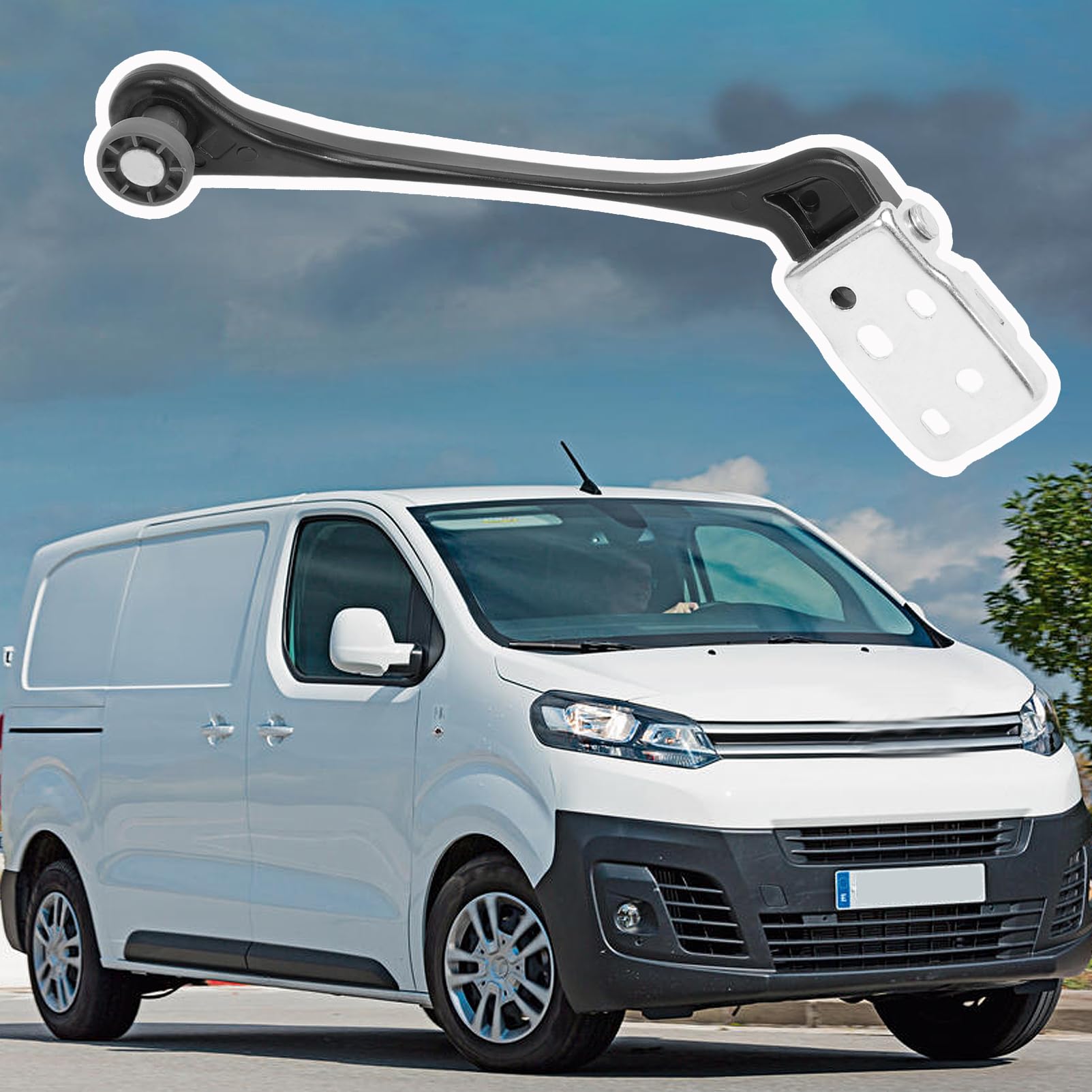Rullo Porta Scorrevole Lato Destro Per Fiat Scudo, Peugeot Expert, Citroen Jumpy (1995-2006) - Ricambio 9033.K4