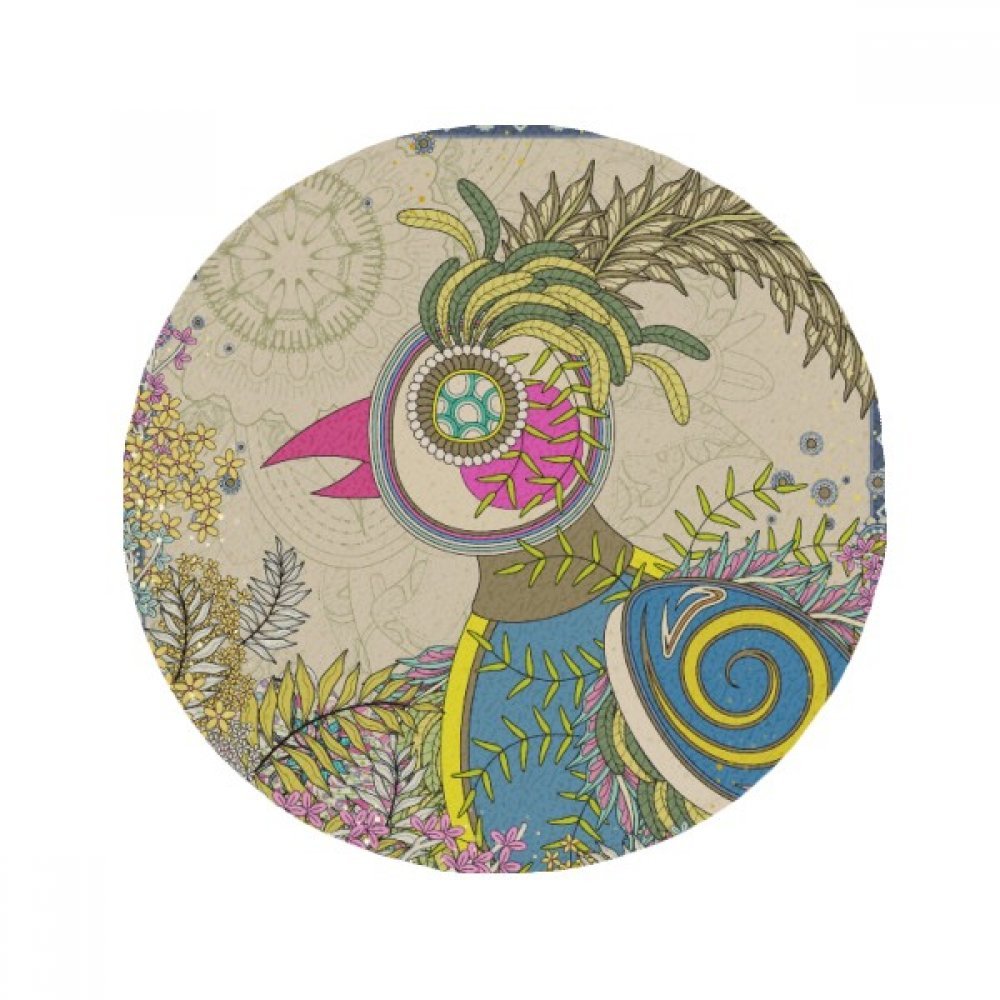 Tapis de sol Ukiyo-E imprimé faisan doré de 80cm pour la décoration de cuisine
