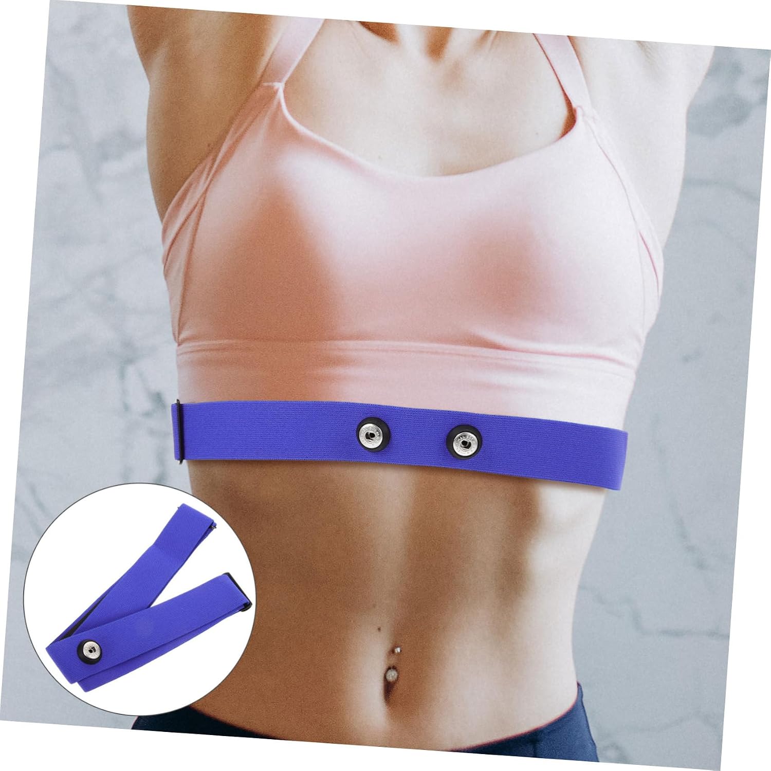 Pink Nylon Chest Fixing Strap Sporting Goods Monitor Strap Straps for Chest