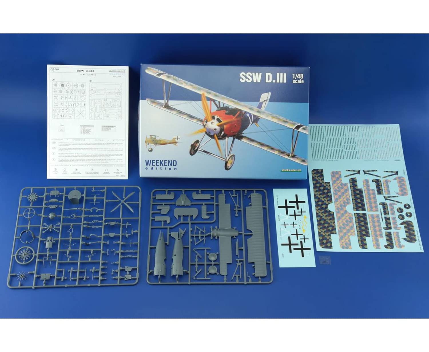 Amazon | エデュアルド 1/48 ウィークエンド WW I ドイツ戦闘機 SSW D