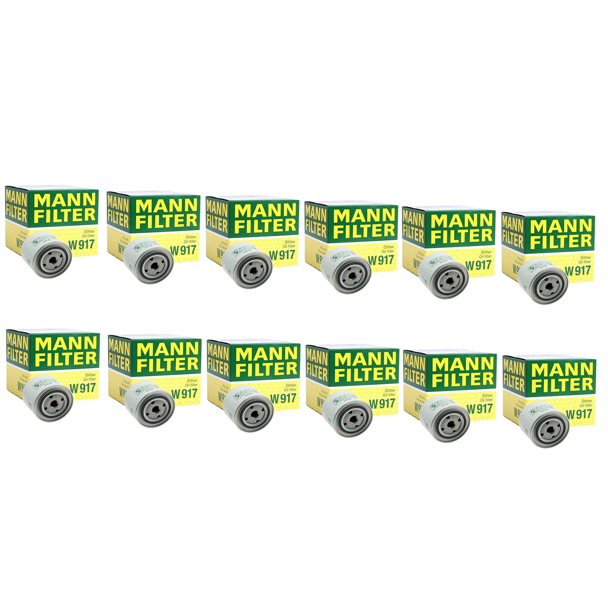 Mann Engine Oil Filter For Volvo 244, 740, 850, 940, V70, S70 & More Models