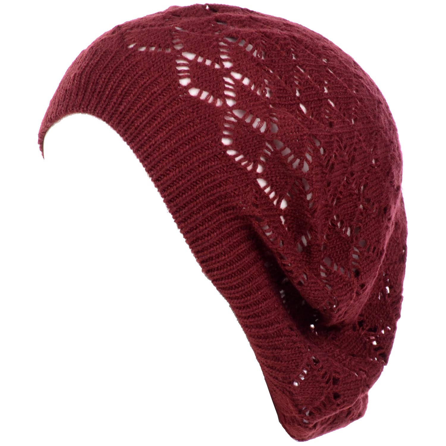 Byos Women S Chic Cutout Lace Diamond Knit Lightweight  display picture 1