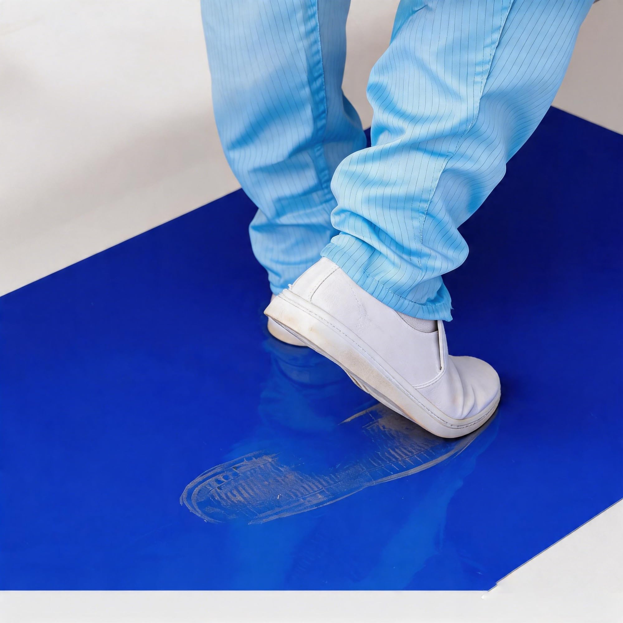 Alfombras pegajosas para la entrada, 10 rollos 300 hojas, alfombra adhesiva alta del piso con las capas numeradas, trampa de suciedad antiestática para el sitio de construcción del hospital de la ofic
