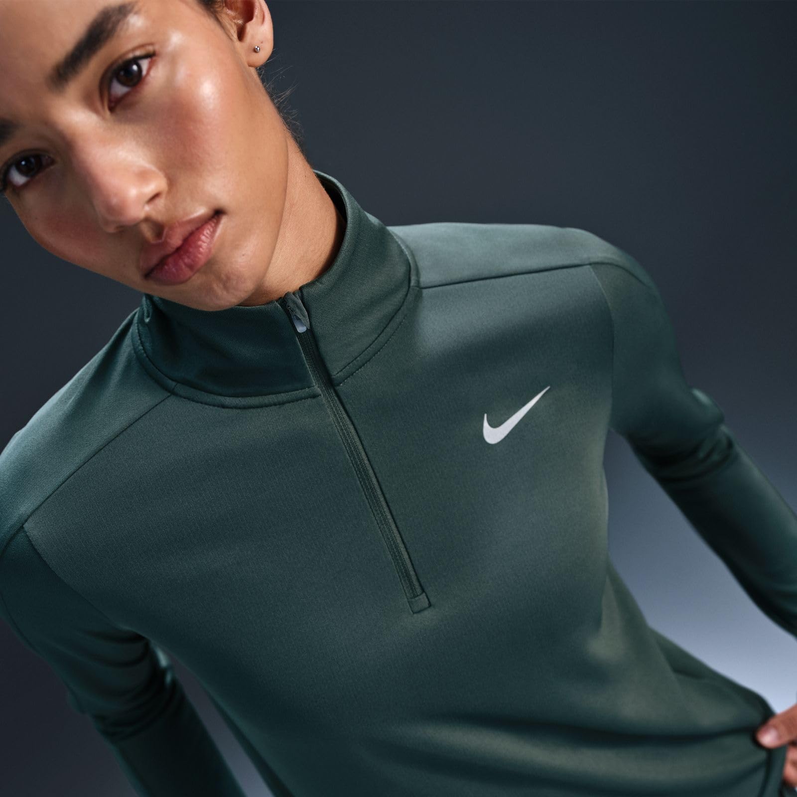 Nike Damen Nike Dri-fit Pacer Damen-Pullover mit Viertelreißverschluss Long Sleeve Top