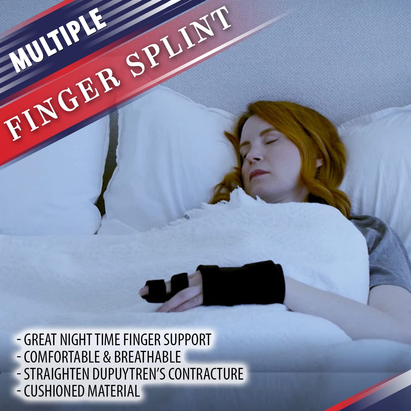 Buy Trigger Finger Splint Finger Brace Supports Two or Three Fingers