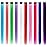 RINBOOOL Colored Hair Extensions, Clip in, 22 Inch Long Straight, 10 Pieces Colorful Set, for Kids Girls Women Highlights Party, Synthetic