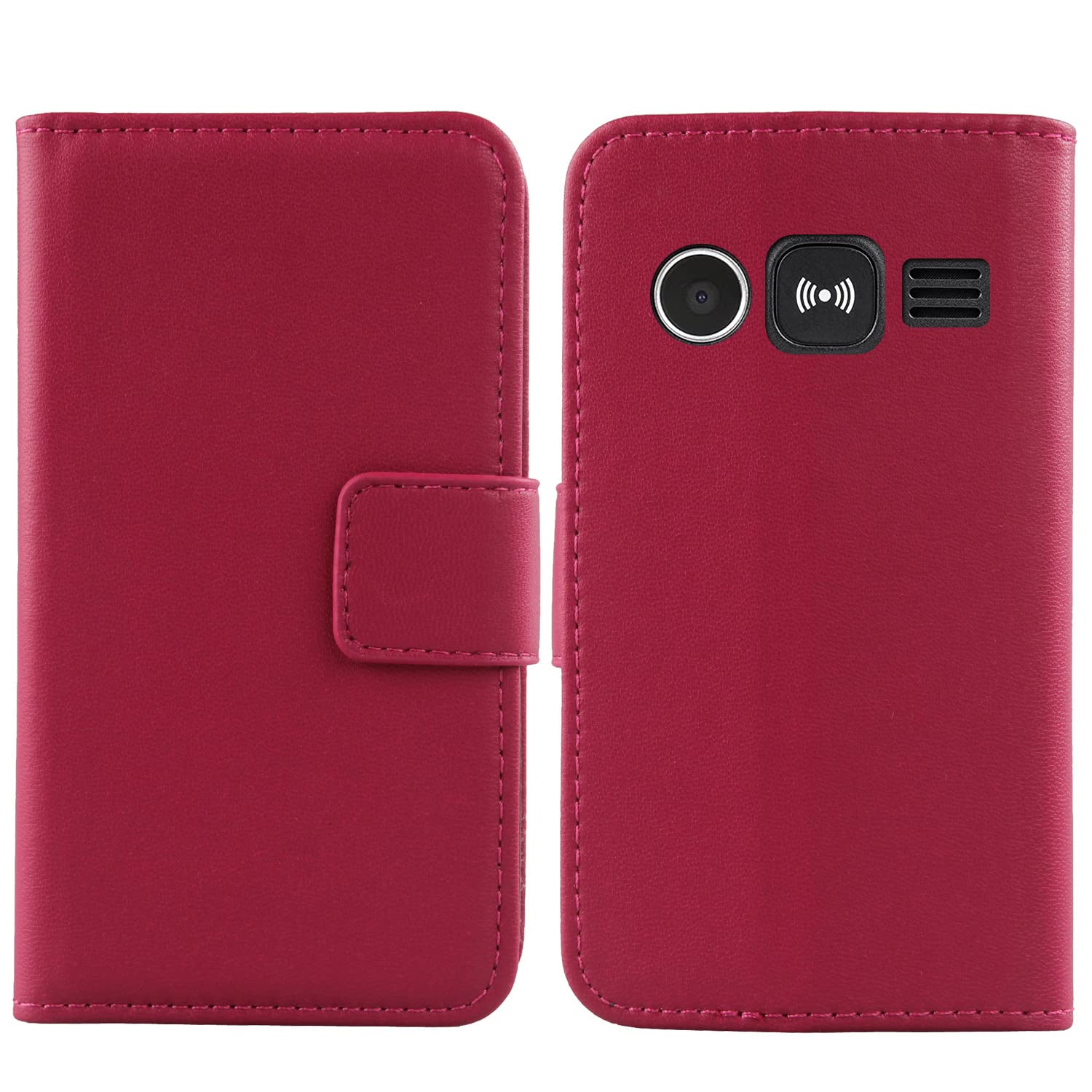 Marrone Premium Retro Stand Portafoglio TPU Silicone Caso In