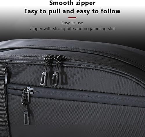 Miniatura 7 de Bolsa para portabicicletas, reflectante, impermeable, para bicicletas, soporte trasero de 8 litros, con múltiples bolsillos, mochila para bicicleta