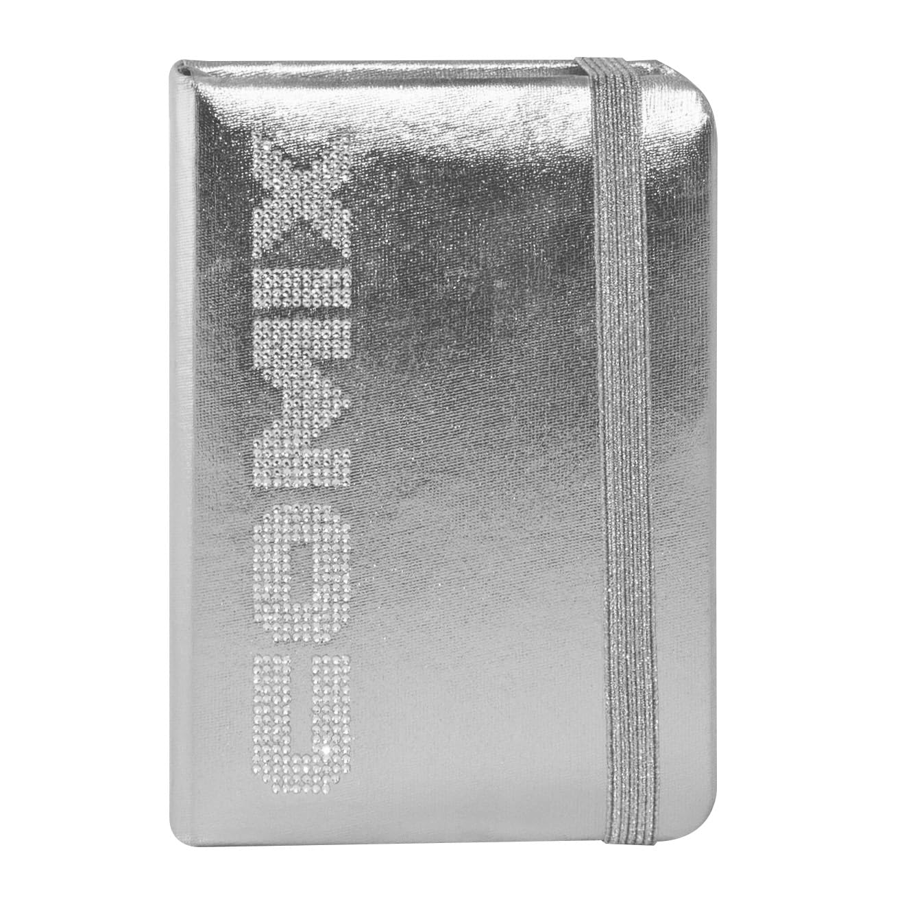COMIX Luxury Mignon - Agenda 2026, 12 mesi, Giornaliera, 384 Pagine, Chiusura Con Elastico e Doppio Segnalibro, Cm 11x15,​3, Argento